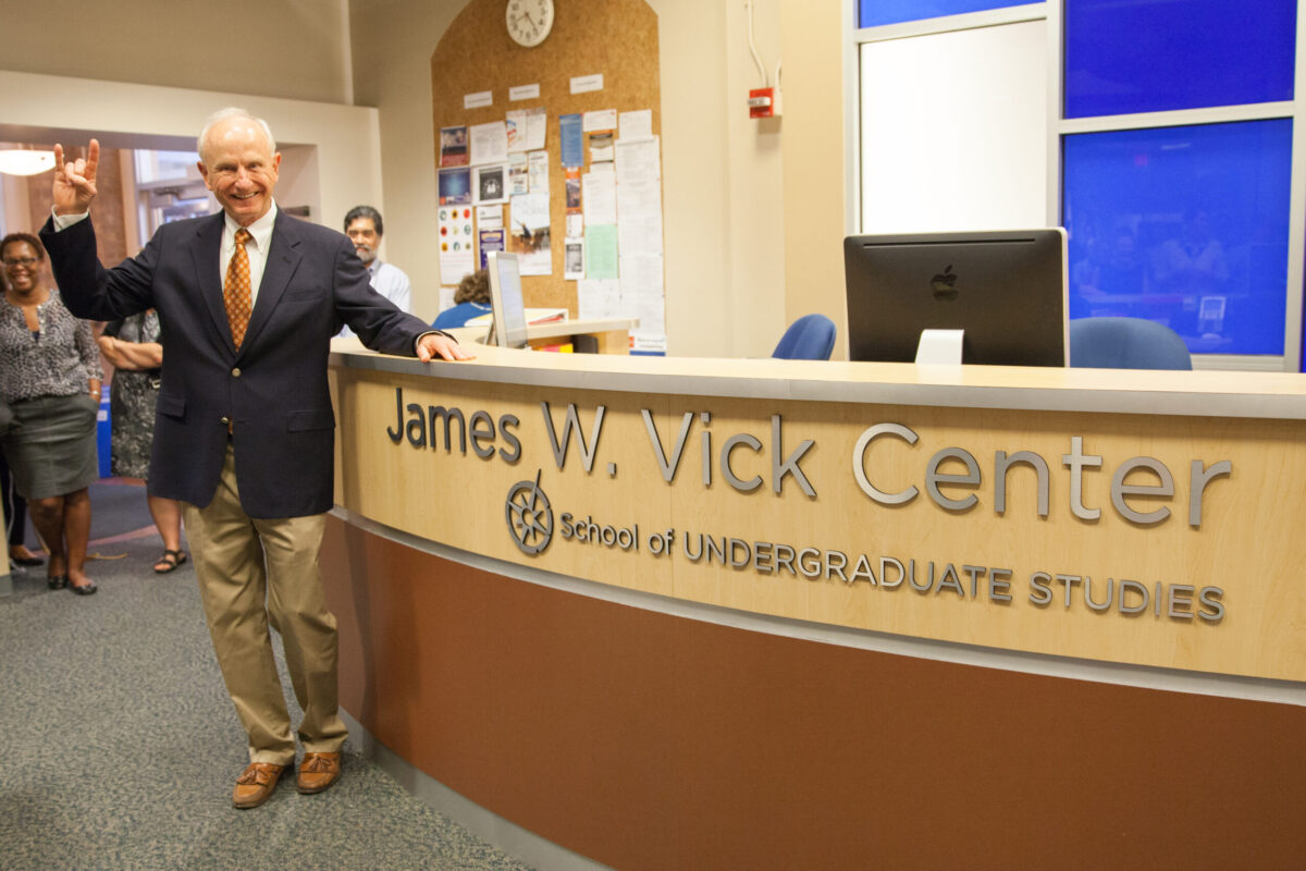 UT Celebrates the Life of Jim Vick