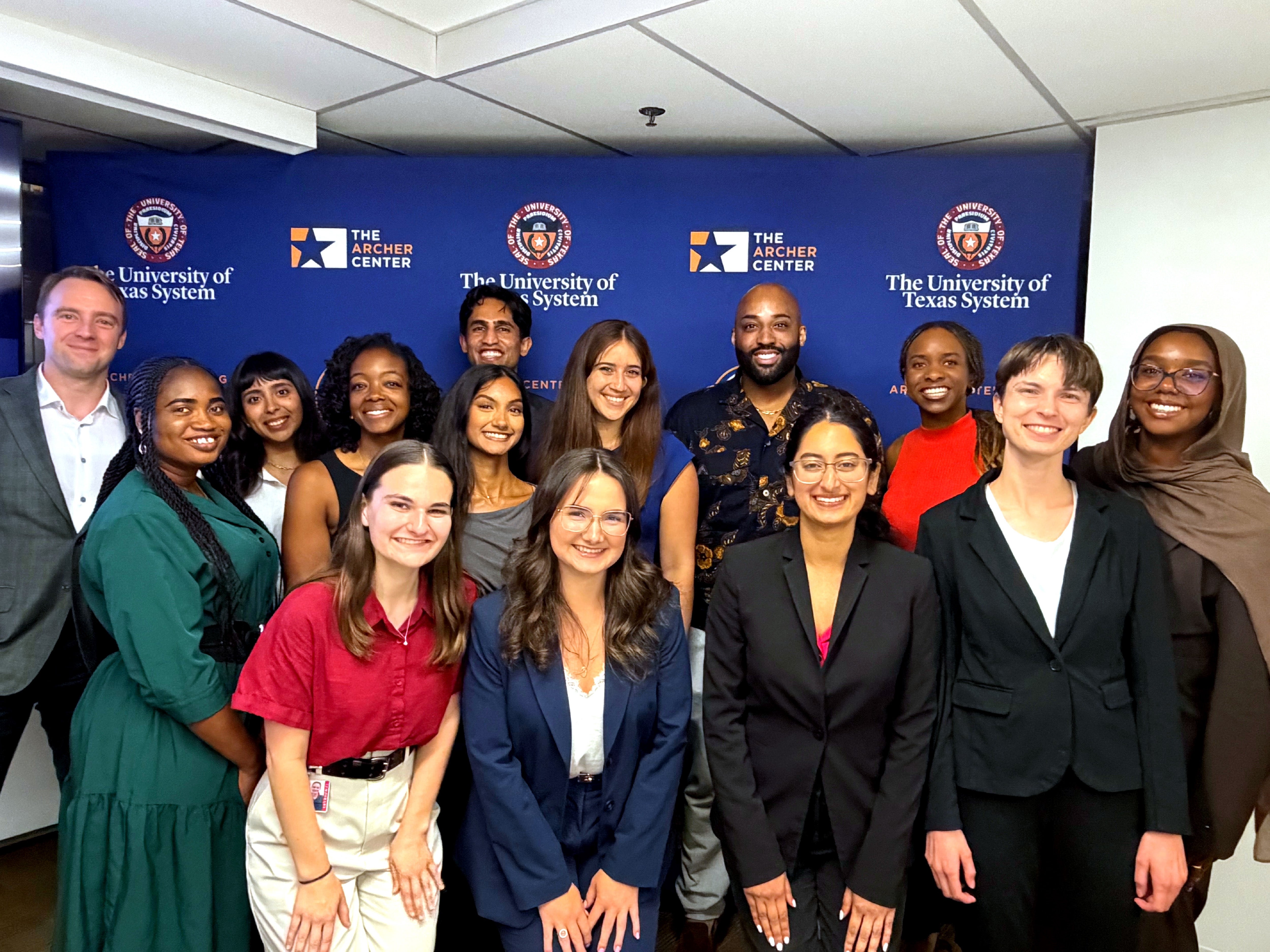 Some of the 2026 Graduate Archer Fellows. Credit: Christina Lildharrie