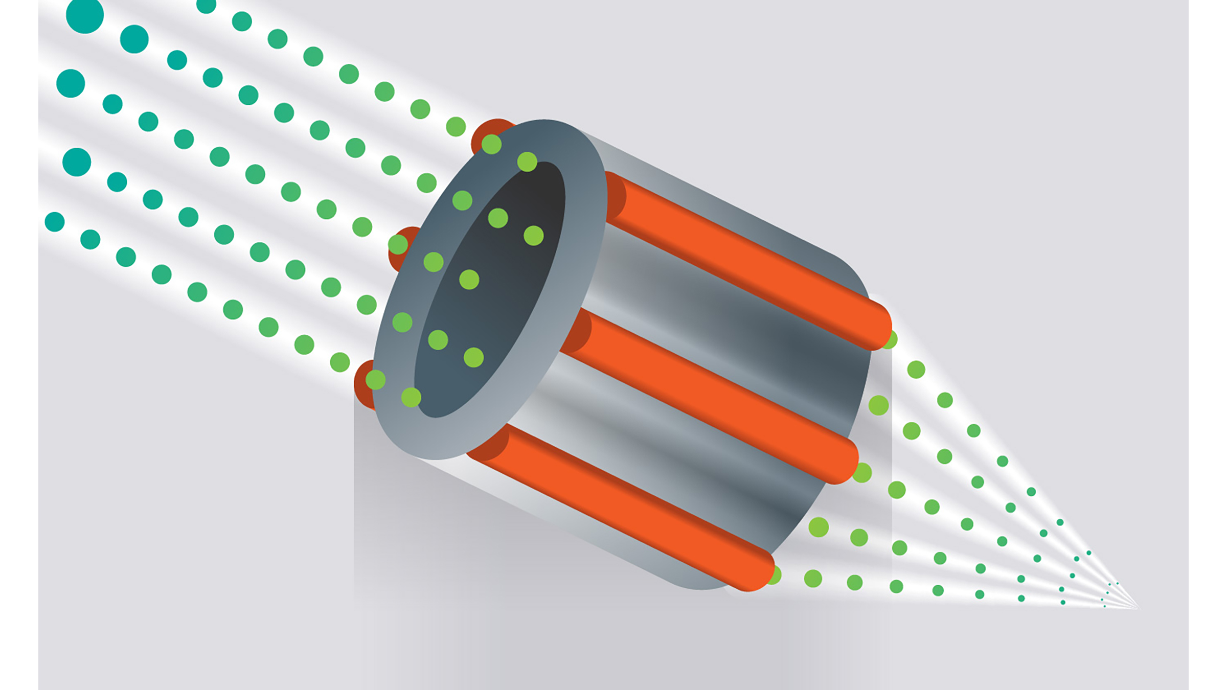 Illustration of an atom laser