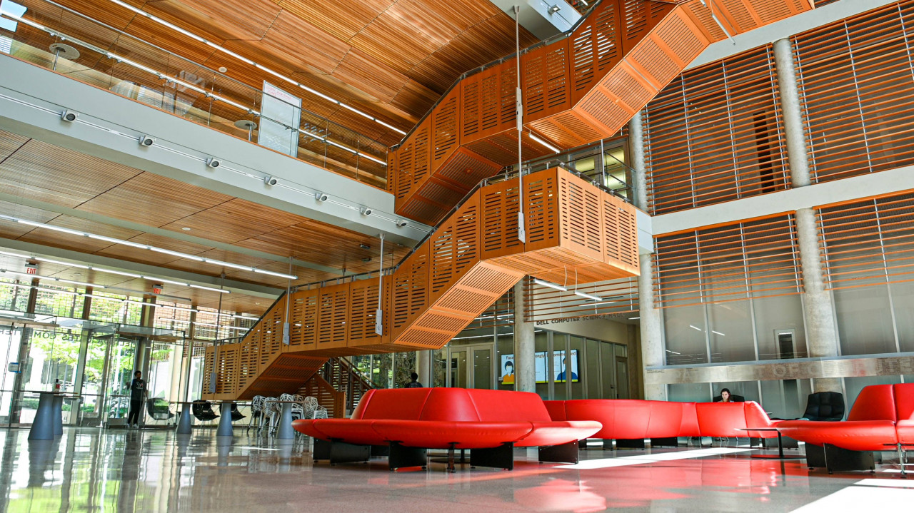 Main floor of the Gates Dell Complex
