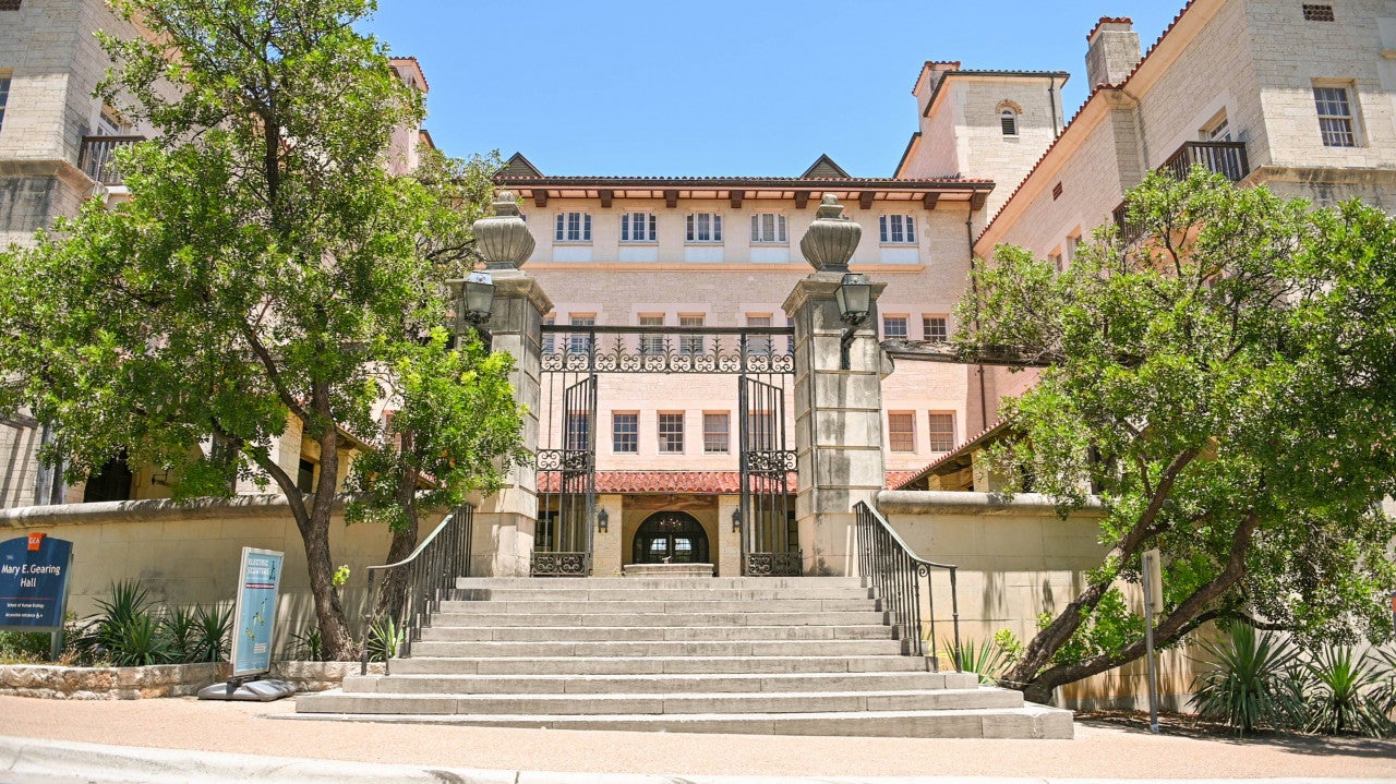 Exterior view of Gearing Hall