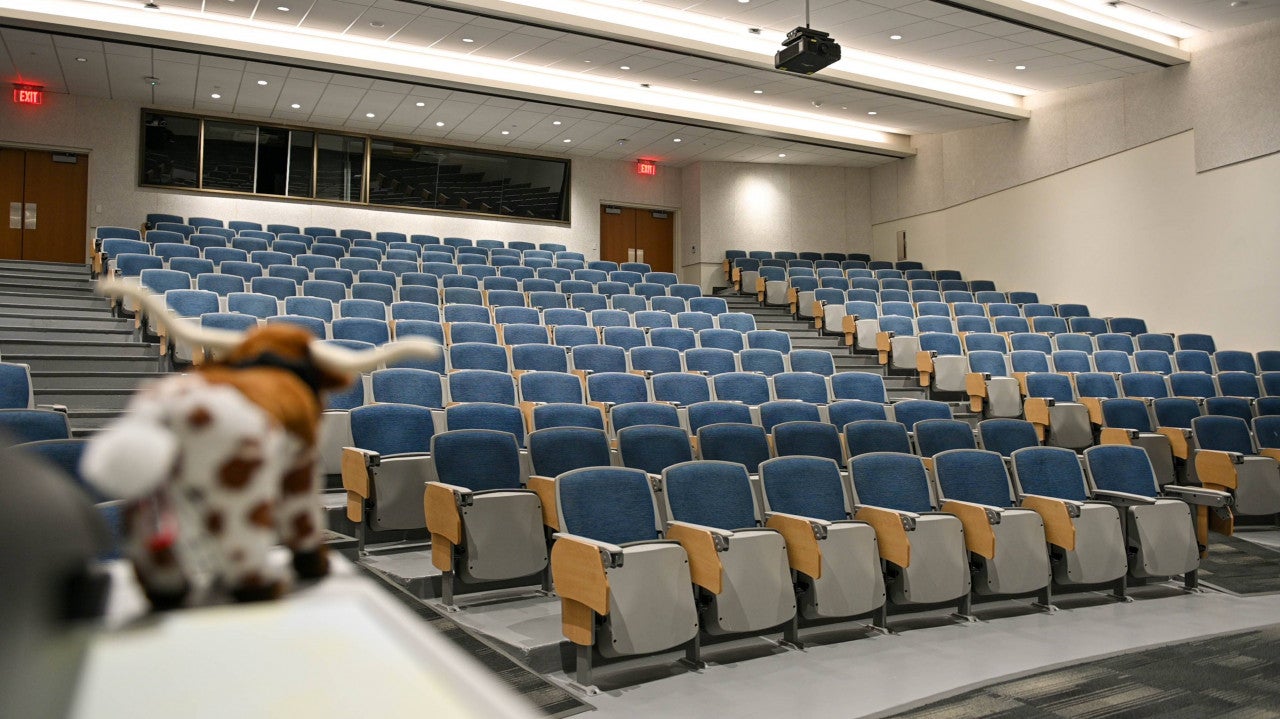 Large auditorium in Welch Hall