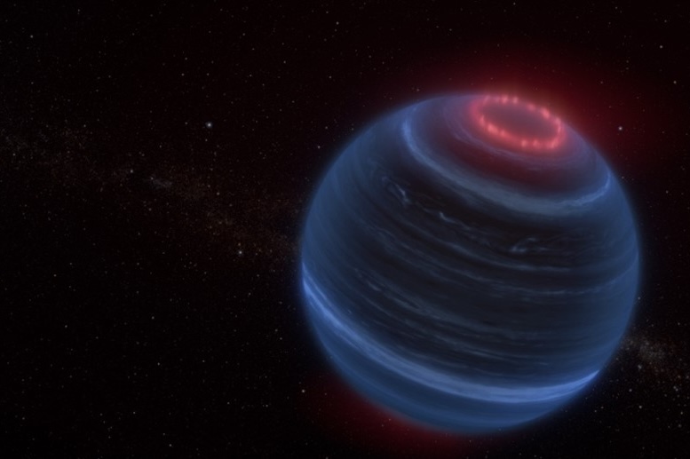 Astronomers Uncover Methane Emission on a Cold Brown Dwarf