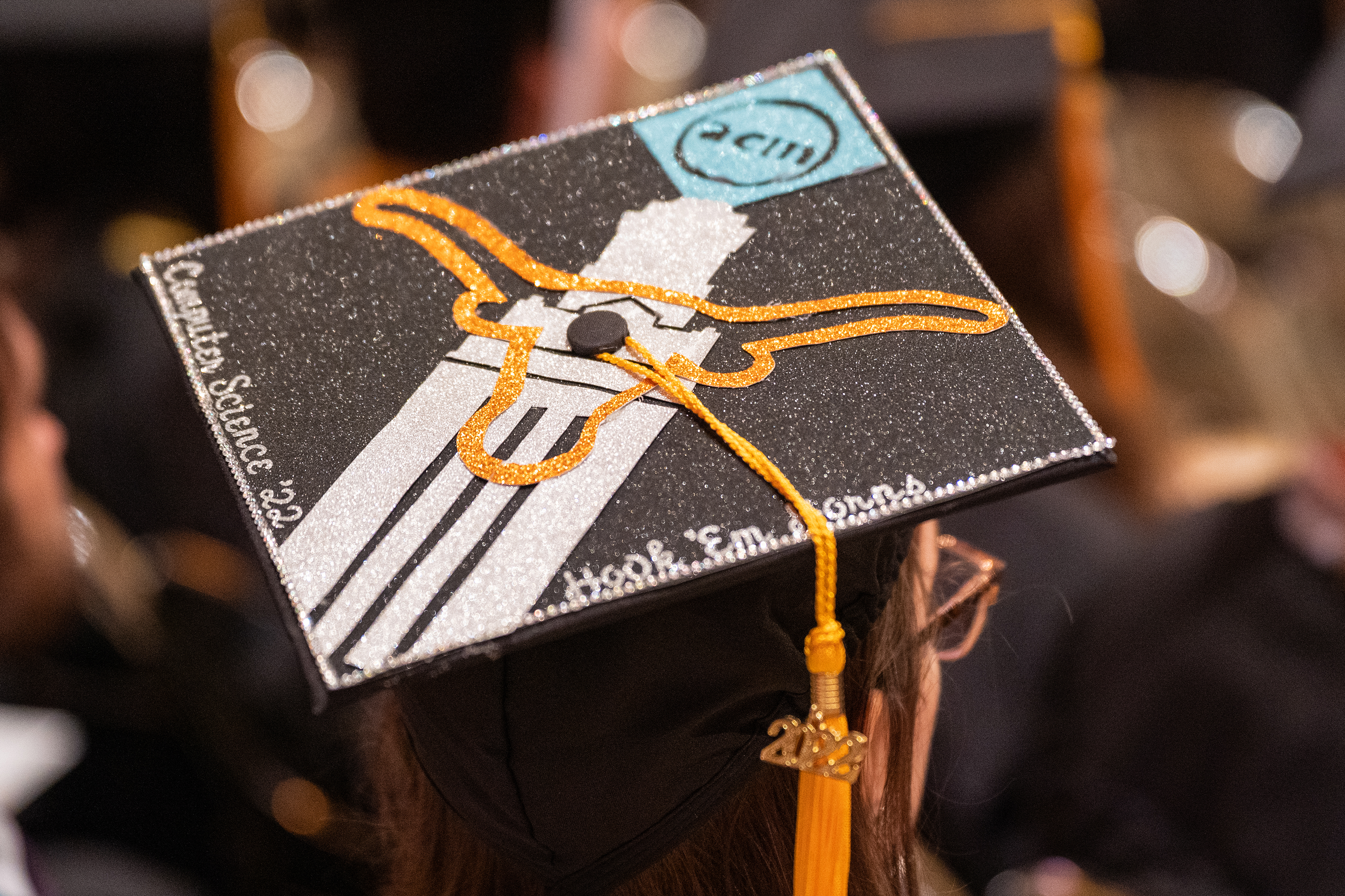 Graduation cap for a 2022 Computer Science student