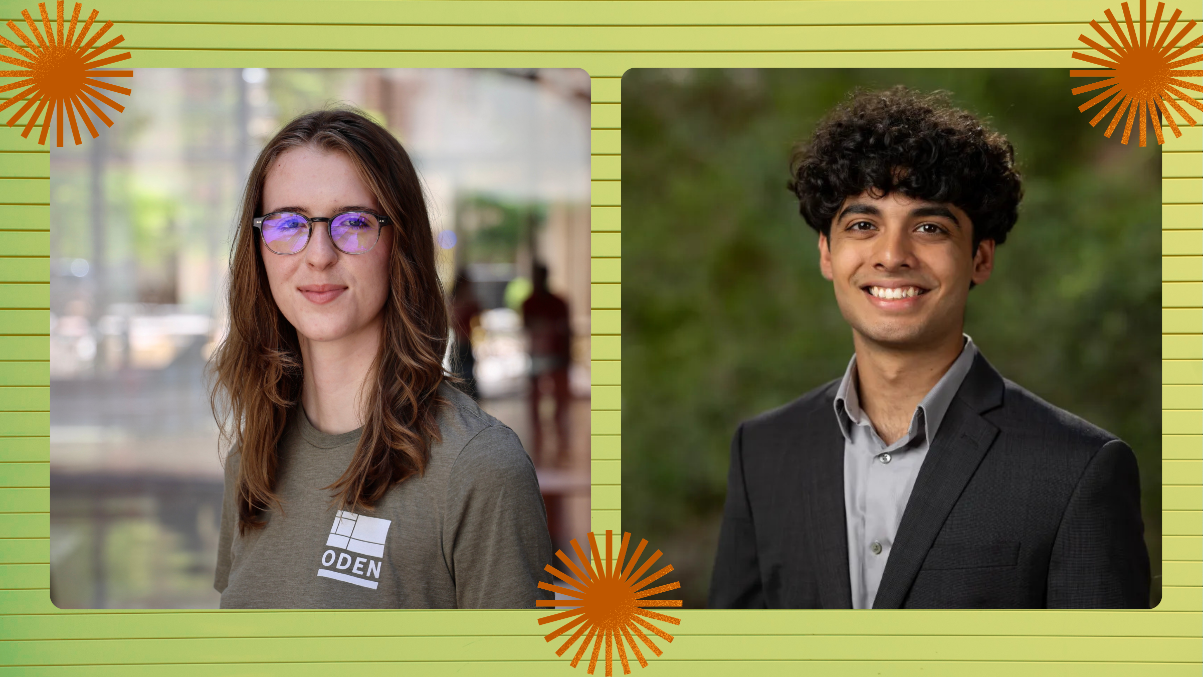 Fiona Romanoschi and Dhruv Pathare 