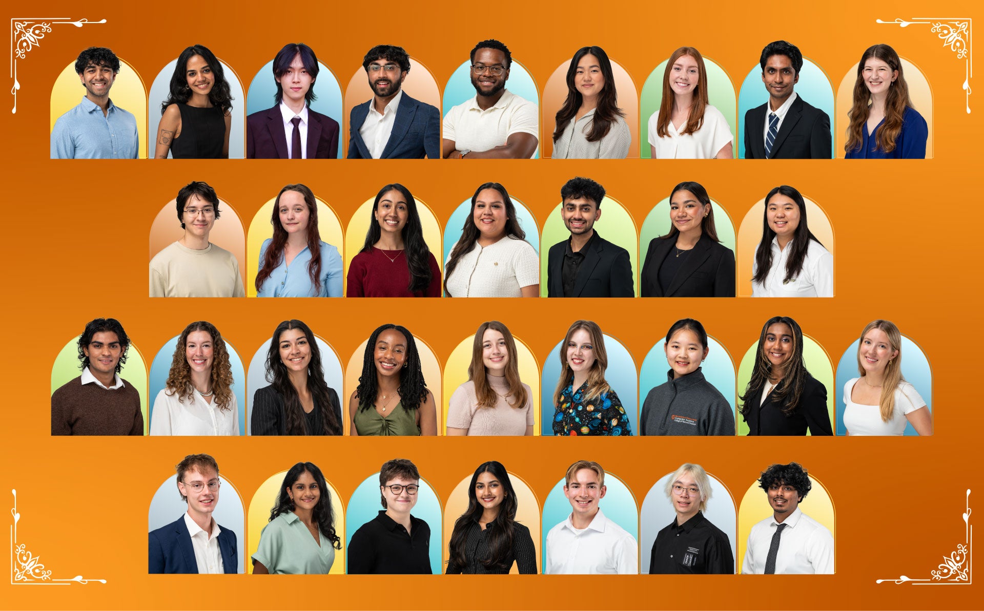 Meet the 32 graduating seniors being recognized for their excellence in research, academics, leadership and service to the community.