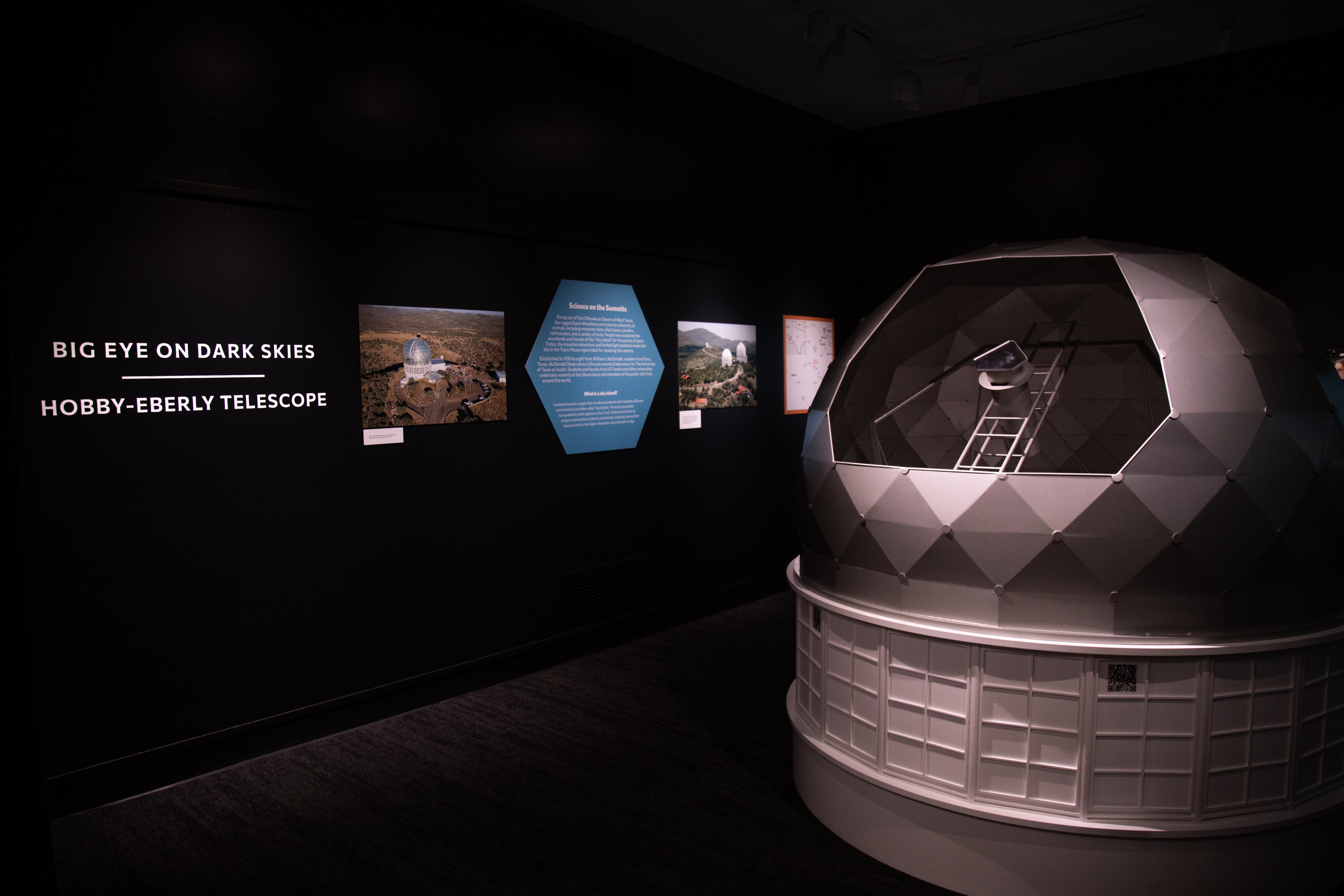 HET display at the museum