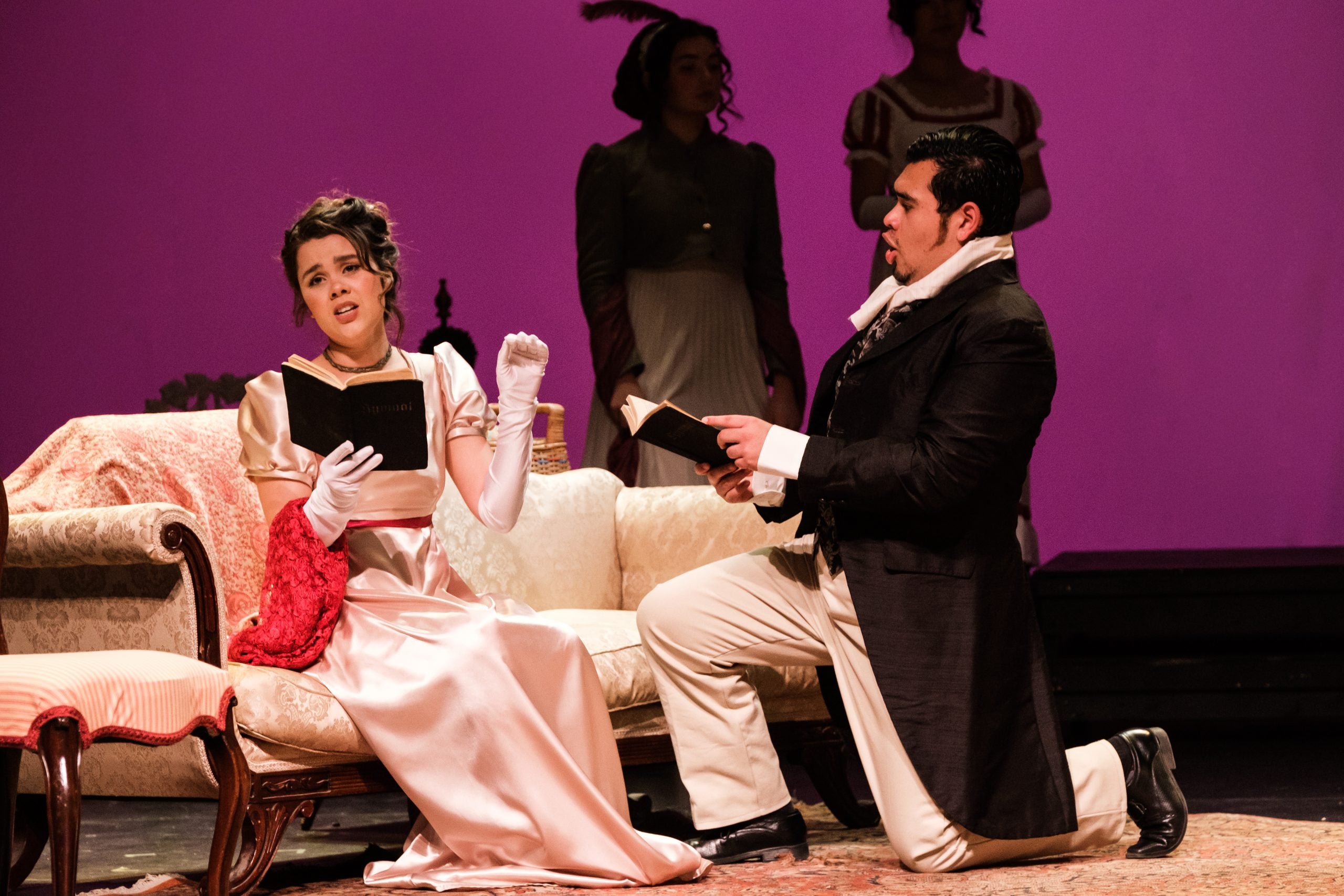 Opera musicians performing on stage