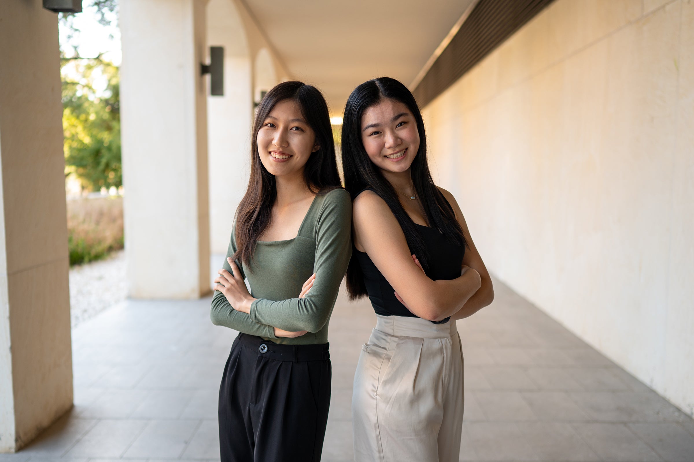 Celina Yang and Elizabeth Wu